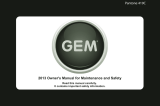 GEM Gem Owner's manual