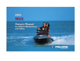 Personal Watercraft 2003 MSX User manual