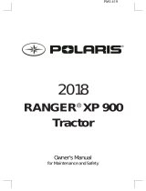 Polaris Tractor XP 900 Owner's manual