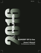 Polaris RANGER EV LI-ION Owner's manual
