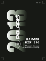 Polaris RANGER RZR 570 Owner's manual