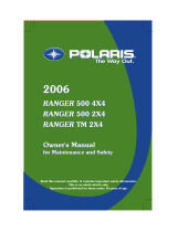 Polaris Ranger 500 2X4 2006 User manual