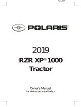 Polaris RZR XP 1000 Tractor Owner's manual