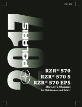 Polaris RZR S 570 EPS Owner's manual