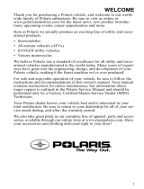 Polaris 600 HO IQ / HO Switchback Owner's manual