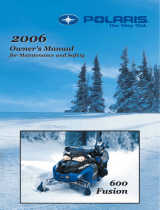 Polaris 600 Fusion Owner's manual