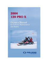 Polaris 120 PRO X Owner's manual