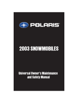 Snowmobiles Snowmobile Universal Owner's manual