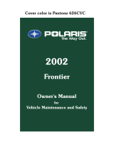 Polaris Snowmobile Universal Owner's manual