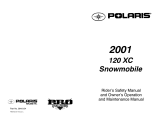 Polaris 120 XC Snowmobile Owner's manual