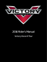 Victory Motorcycles Victory Vision INTL Owner's manual