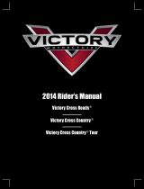 Victory Motorcycles Victory Cross Roads / Country / Ness Sig / Tour Owner's manual
