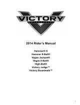 Victory Motorcycles Victory Hammer / Vegas / High-Ball / Judge / Boardwalk INTL Owner's manual