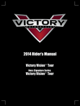 Victory Motorcycles Victory Vision Tour Owner's manual