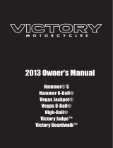 Polaris Hammer S/Hammer 8-Ball/Vegas Jackpot/Vegas 8-Ball/High-Ball/Victory Judge Owner's manual