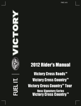 Victory Motorcycles Cruisers Owner's manual