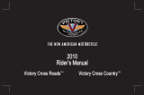 Victory Motorcycles Victory Cross Roads / Cross Country Owner's manual