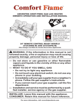 Comfort Flame CF2436NR User manual