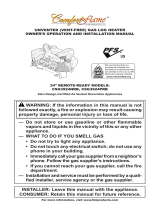 FMI CSG3924PRB Owner's manual