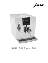 Jura J6 Reference guide