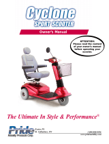 Pride Mobility CYCLONE Owner's manual