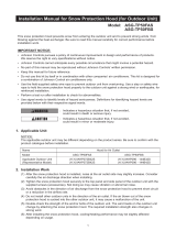 York VRF Heat Pump Outdoor Units 208/230V Installation guide