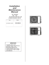 York W-Series Multi Zone System Installation guide