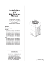 York VRF Heat Pump Outdoor Units 208/230V User manual