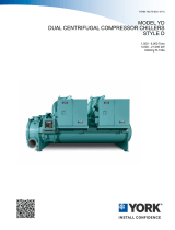 York YD Dual Centrifugal Chiller User guide