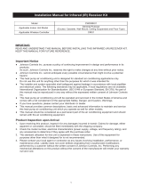 York VRF 1 Way Cassette Indoor Unit User manual