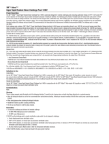 3M Attest™ Super Rapid Readout Steam Challenge Pack 1496V Operating instructions