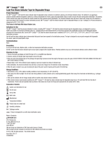 3M Comply™ Lead Free Steam Indicator Tape Operating instructions