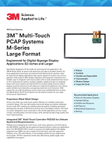3M M-Series PCAP Sensors User guide