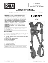 3M DBI-SALA® ExoFit NEX™ Rope Access/Rescue Harness Operating instructions
