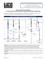 3M DBI-SALA® Lad-Saf™ Mobile Rope Grab Kit 5000400, 1 EA Operating instructions