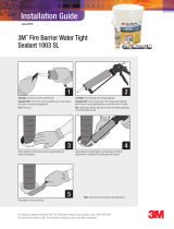 3M Fire Barrier Water Tight Sealant 1003 SL User guide