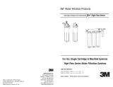 3M High Flow Series Replacement Cartridge, Model HF20-MS, 5615109 User manual