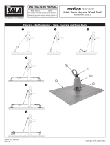 3M DBI-SALA® Roof Top Anchor - Operating instructions