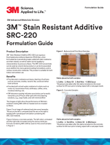 3M Stain Resistant Additive and Sealer SRC-220 Operating instructions