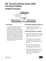 3M Full-Range Marker 1253, EMS 9 ft Extended Range, Wastewater Operating instructions