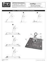 3M DBI-SALA® Roof Top Anchor 2100140, 1 EA Operating instructions