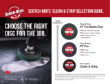 3M Scotch-Brite™ Roloc™ Clean and Strip XT Pro Disc User guide