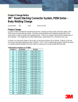 3M Board Stacking Connector System, P05N-XXXST-B-G Series Important information