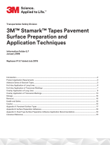 3M Stamark™ Pavement Marking Tape Series 270 Operating instructions