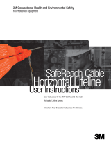 3M SWHC-40 40' CABLE HORIZONTAL LIFELINE 1/CS Operating instructions