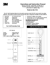 3M SafeLok Reusable Anchorage Device 4011 1 EA/Case Operating instructions