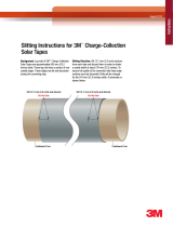 3M Charge-Collection Solar Tape 3007 Operating instructions