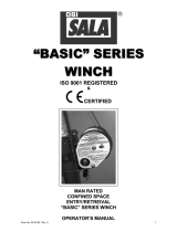 DBI SALA DBI-SALA® Confined Space Basic Winch 8518669, 1 EA User manual
