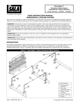 3M DBI-SALA® SecuraSpan™ Perpendicular I-Beam HLL Stanchion Operating instructions