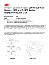 3M Four-Wall Header, 2500 Series Important information